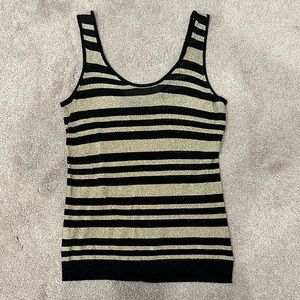 NWOT Rag & Bone Metallic Striped Tank Top